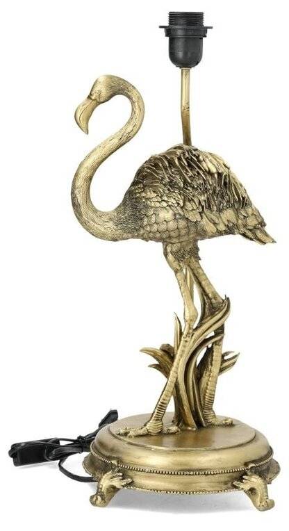 Lampfot Flamingo Guld A Lot Decoration