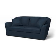 IKEA - Tomelilla 2 seater sofa, Navy Blue, Bomull - Bemz