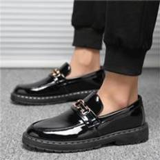 New fashion men's Leather Shoes Large Size Men's Shoes Soft Bottom business casual shoes for men