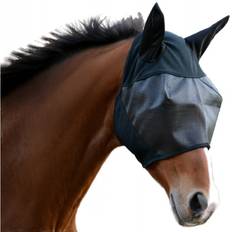 ABSORBINE UltraShield Fluemaske med Ører - Sort (Full/Horse)