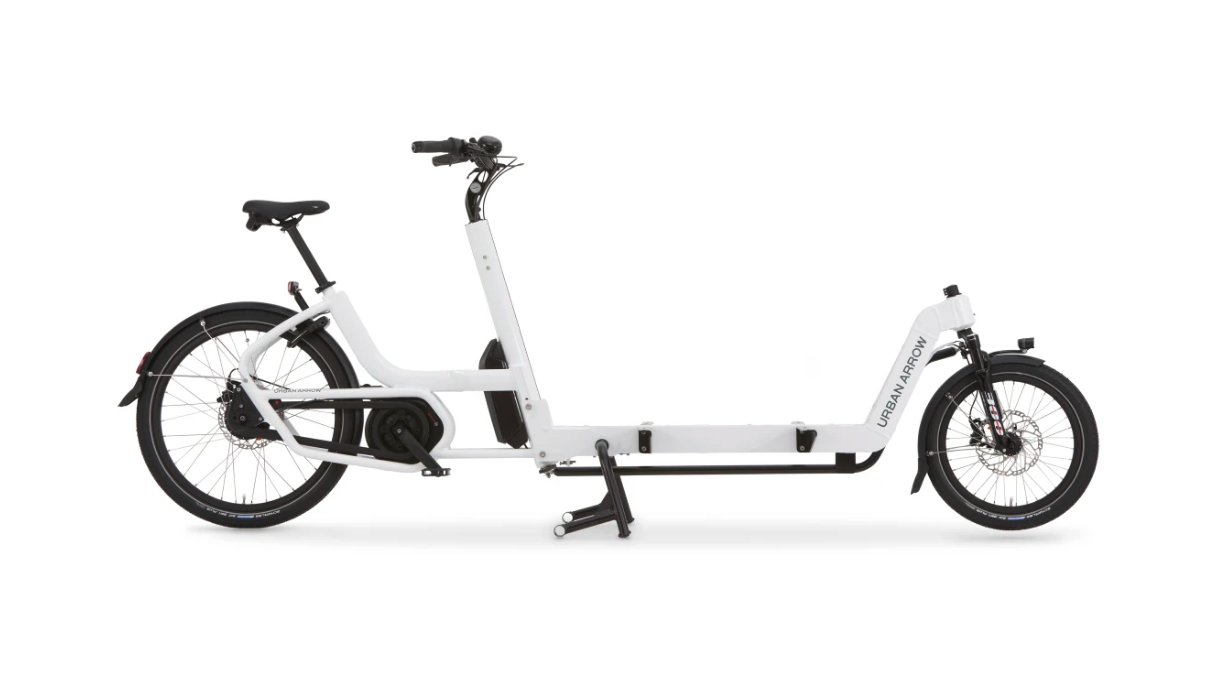Urban Arrow Cargo XL Flatbed Cargoline - Elektrisk Ladcykel med Bosch Cargo 85 Nm Centermotor og 500 Wh Batteri.
