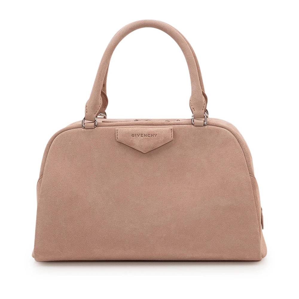 Givenchy Antigona East-West Medium Taske - Tasker - Dame - Beige - ONE SIZE - Bomuld