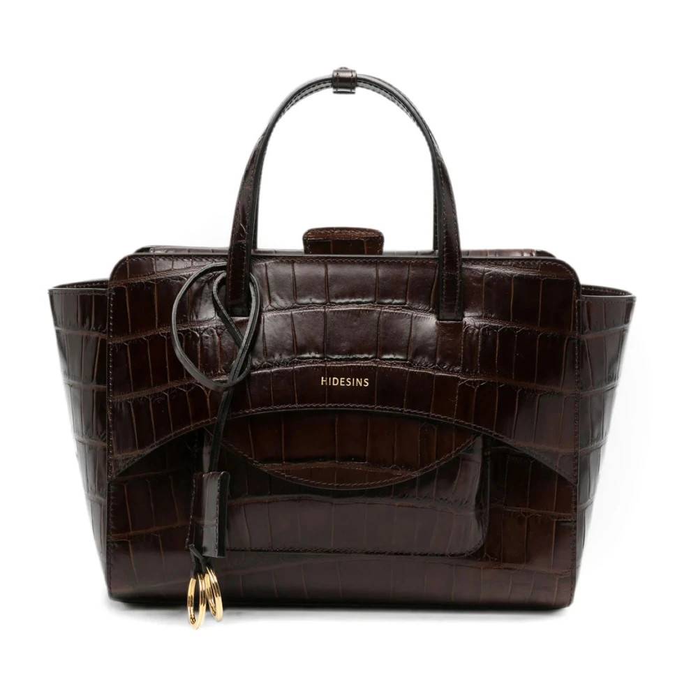 Hidesins Flap M taske - Tasker - Dame - Brun - ONE SIZE - Uld