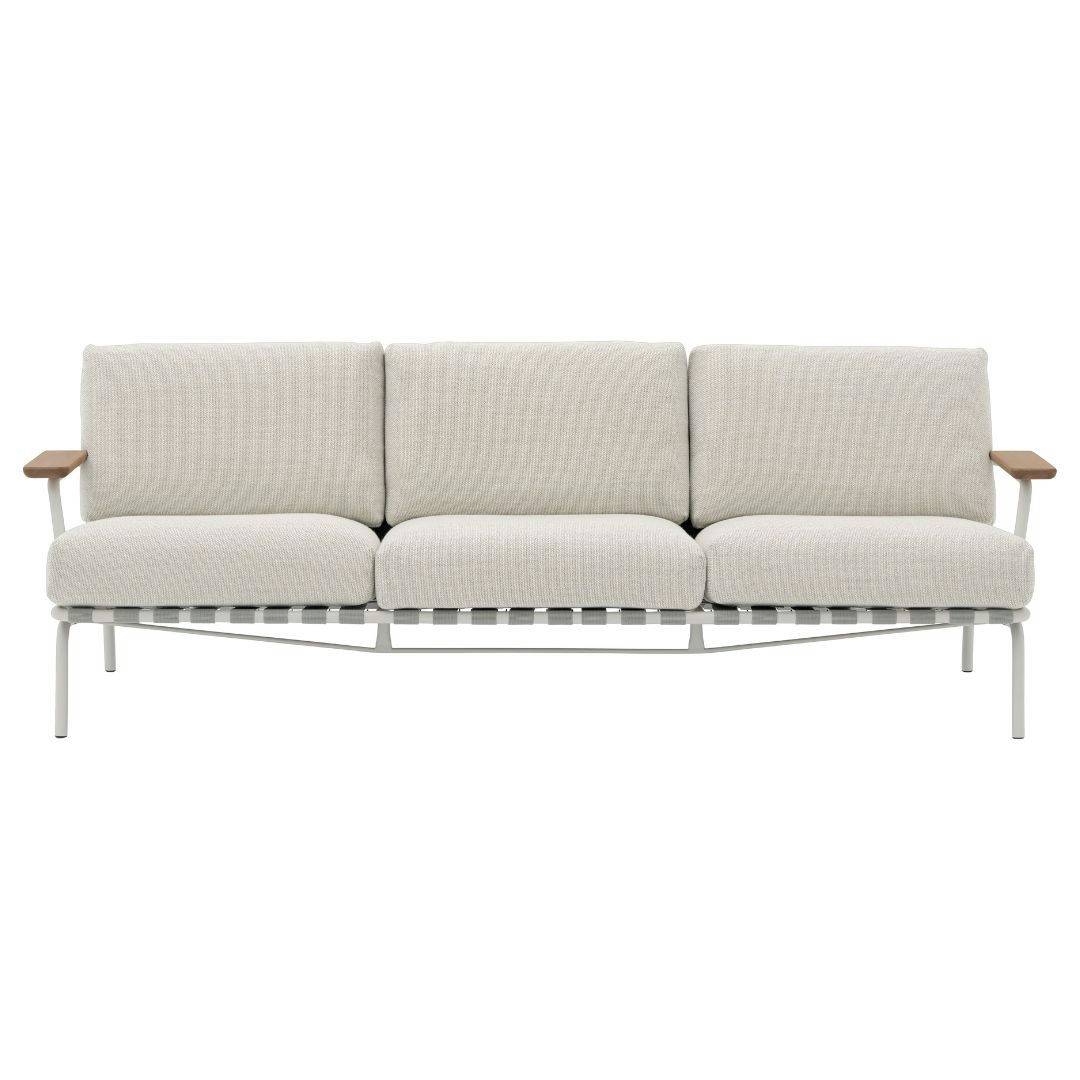Muuto Settle Outdoor Sofa 3-Seater Laze 1/Grey