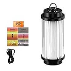 Uhidka USB-laddningsbar campinglampa kraftfull lykta mini LED campinglampa utomhus campingtillbehör C