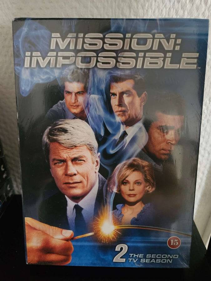 Mission: Impossible – Säsong 2 (1967–1968) 7-DVD Box – Region 2 – Svensk text- i