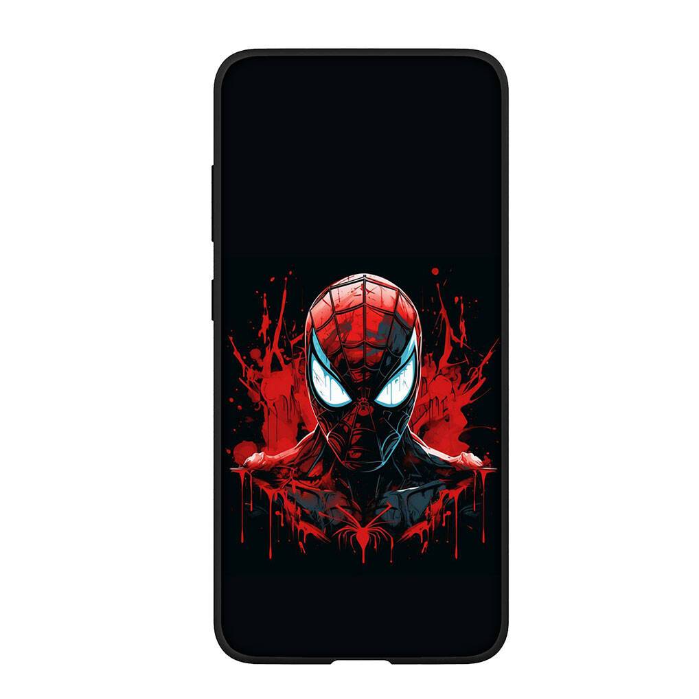 for Motorola Moto Edge 70 60 50 G54 G86 Samsung Galaxy S25 iPhone 17 16 15 Xiaomi Redmi Note 14 Pro Max Case Poster Spider Man Marvel Spiderman Cover for Xiaomi Poco F6 Pro hjort