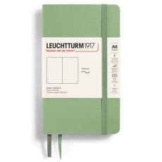 Anteckningsbok Leuchtturm1917 Soft A6 Sage olinjerad