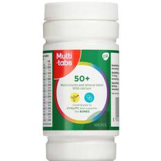 3 for 2 på Multi-tabs 50+ Tabletter (Bemærk dato) Kosttilskud 100 stk
