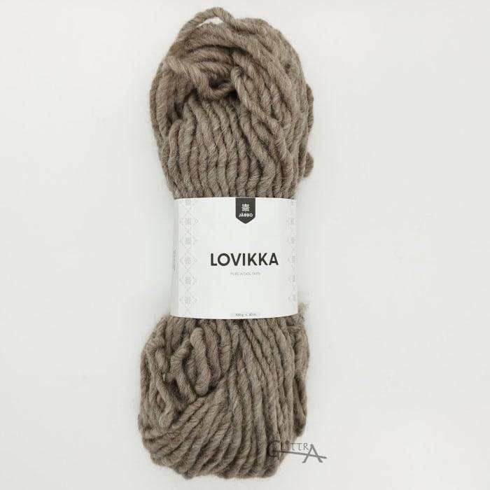 Järbo Lovikka 100g - Järbo Lovikka Khaki Brown 7605 - JärboLovikkaKhakiBrown7605