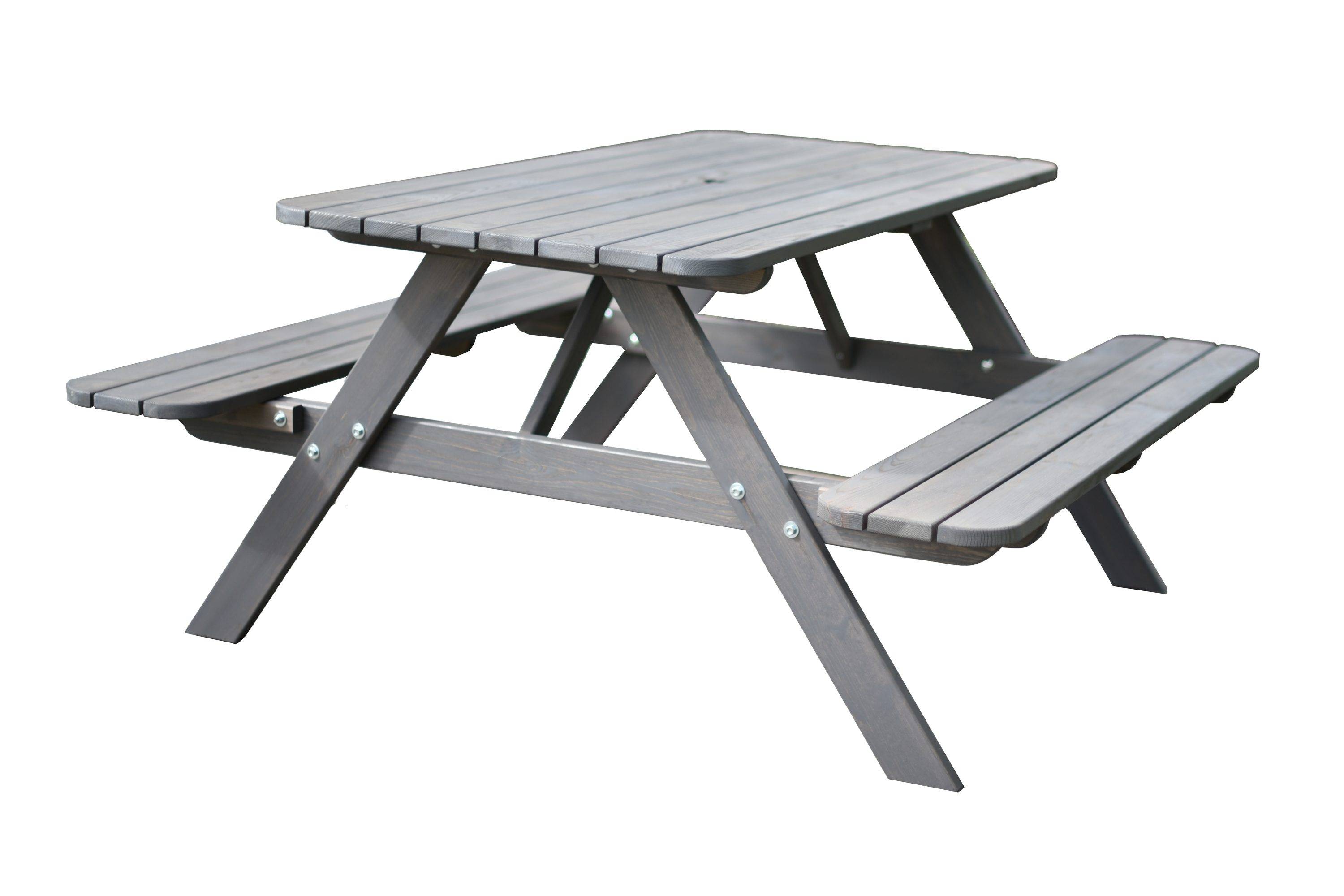 Nancie Picknickbord 158 cm - Grå Picknickbord