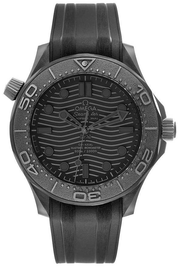 Omega Herreur 210.92.44.20.01.003 Seamaster Diver 300M Grå/Gummi