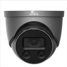 OYN-X Eagle 5MP IR Fixed Lens AI Deterrence Network Turret Camera, Grey