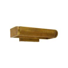 David 12" tavelbelysning antik mässing - Guld / Brun (H: 9,6 x B: 30,5 cm)