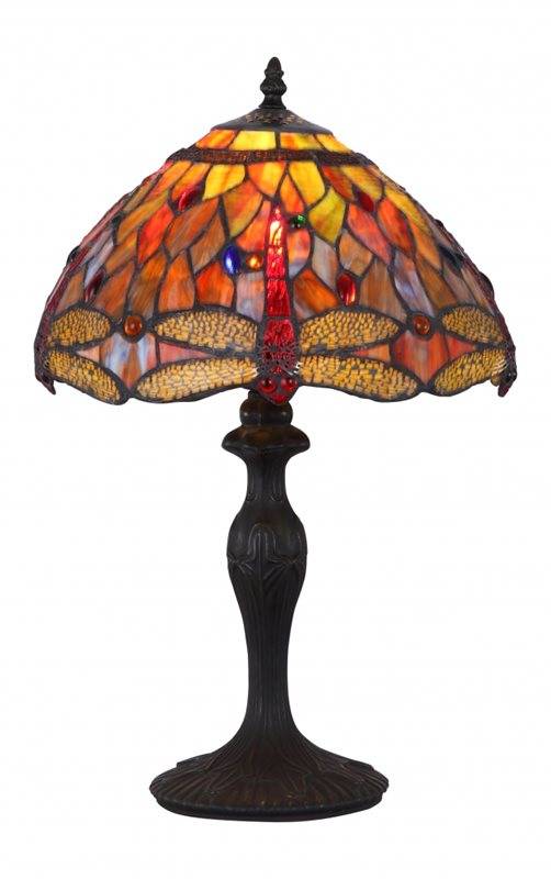 Norrsken Design Trollslända Harmoni B122825 Bordslampa Tiffany 30Cm