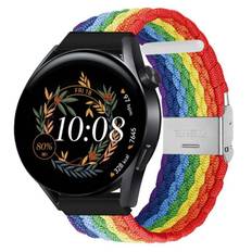 Flettet Elastik Armbånd Huawei Watch GT3 (42mm) - Pride