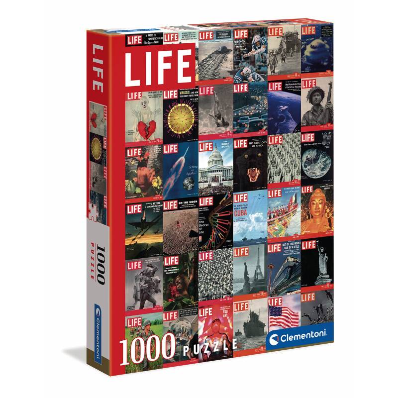 Clementoni 39636 Life Magazine-Cover 1000 Teile-Made in Italy,...