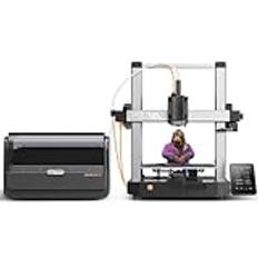 ANYCUBIC Kobra 3 Combo 3D Printer Smart Flerfärgsutskrift (4 till 8 Färger), 600 mm/s Höghastighets FDM 3D-Skrivare, LeviQ 3.0 Automatisk Nivåreglering, RFID-Synkronisering, 250 * 250 * 260mm