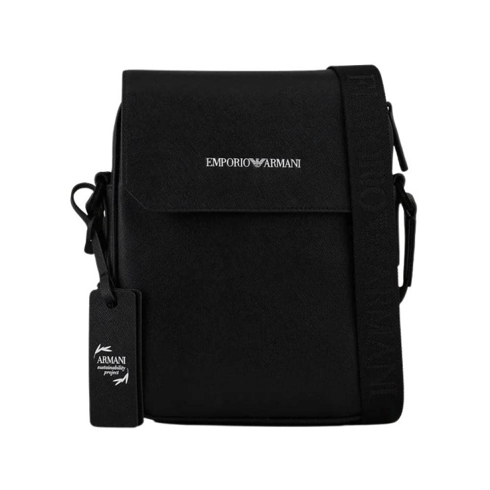 Emporio Armani Messenger taske - Tasker - Herre - Sort - ONE SIZE -