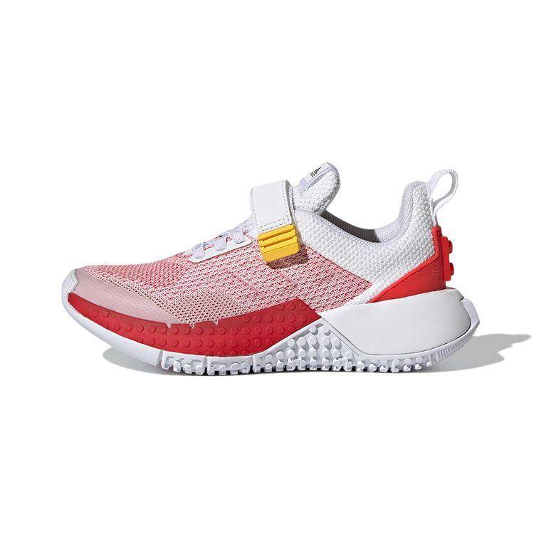 LEGO x adidas Sport Pro J Vit Röd Barnsneakers Molnvit GW3013 31½