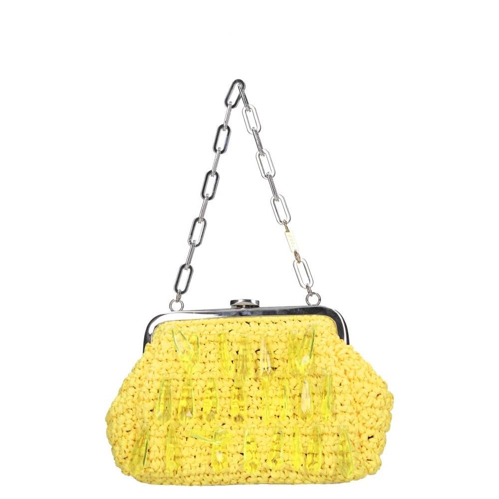 Radà Raffia Taske - Tasker - Dame - Gul - ONE SIZE - Uld