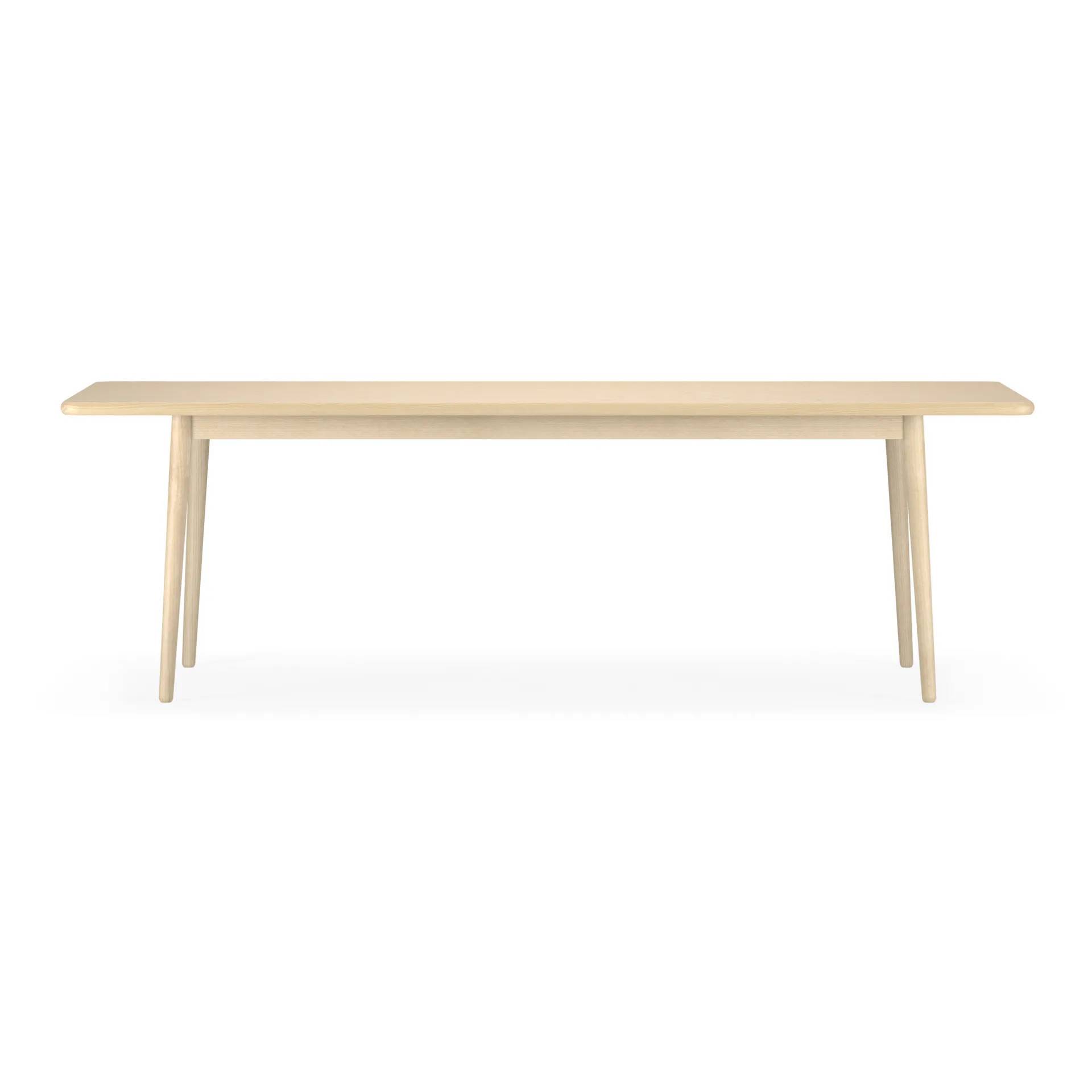 Stolab Miss Holly bord 235x82 + 1 ilägg 50 cm Björk naturell olja