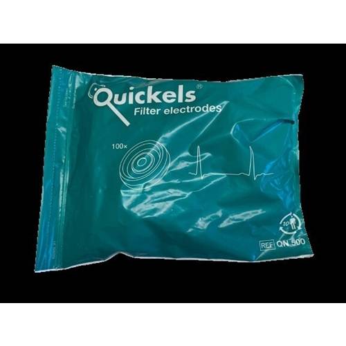 EKG elektrod Quickels - Sugelektr flergångs t Decapus - 100 st
