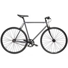 Jitensha Tokyo Fixie & Single-speed cykel - Beton / Sort / Sort