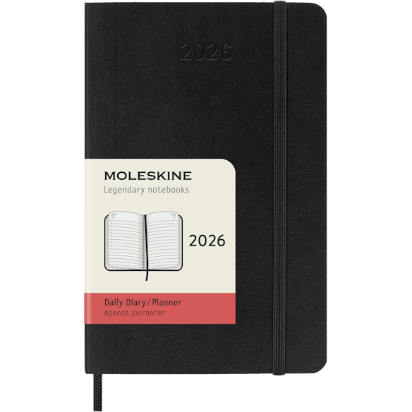 Classic Soft 12M Daily Pocket Svart 2026