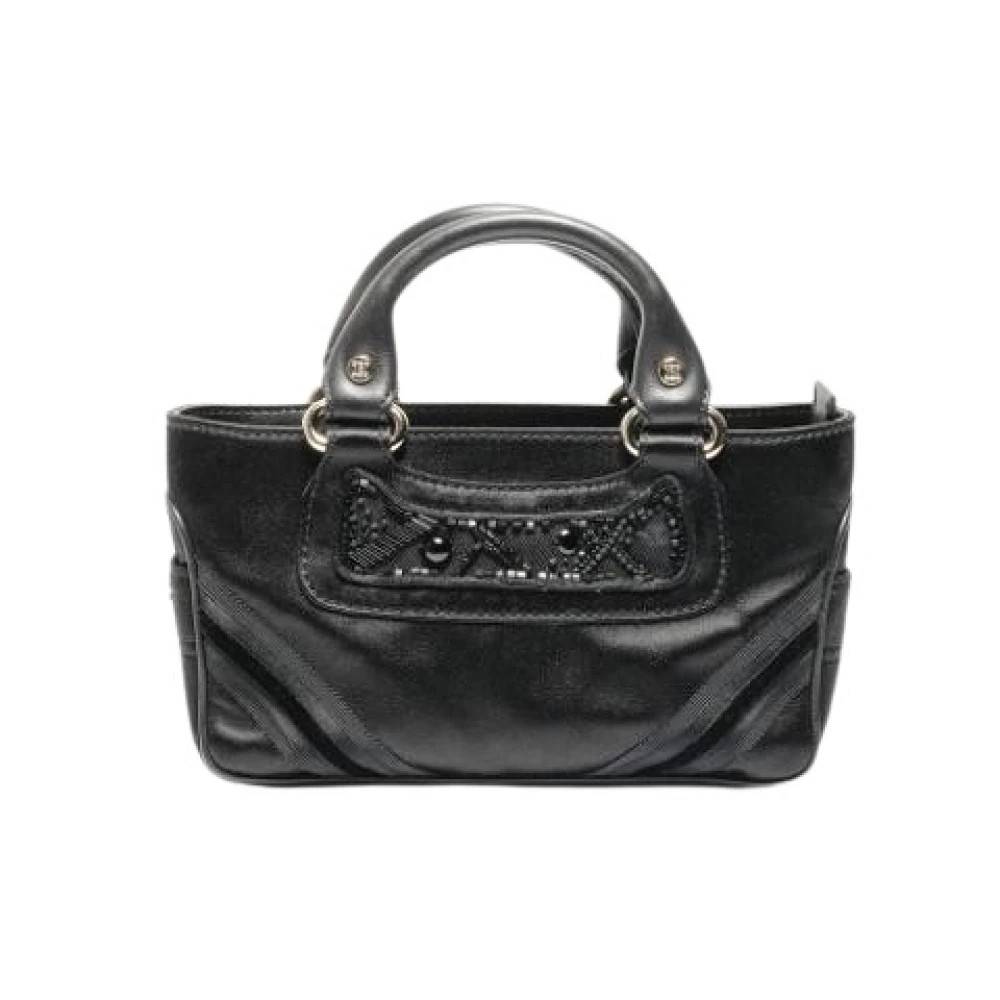 Celine Vintage Pre-owned Vintage Håndtaske - Vintage - Dame - Sort - ONE SIZE - Læder