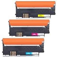 CLT-P404C CLT-404S toner för Samsung C480W kompatibel med toner Samsung Xpress SL C480F WC430W C430 C480 CF480FN C48X C43X-seriens skrivare (3-pack)