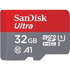Sandisk Ultra MicroSDHC 32 GB Class 10 UHS-I/U1 A1 card (SDSQUA4-032G-GN6MA )