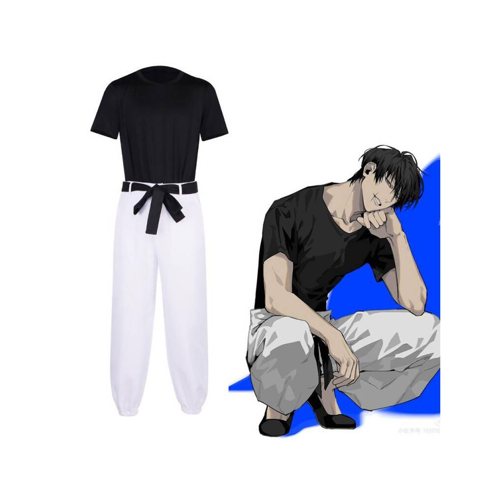 (brown, S) Jujutsu Kaisen Cosplay Costume Zenin Mai Geto Suguru Ultimate Mech Fushiguro Toji Anime Performance Outfit