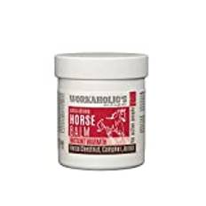 Workaholic's hästbalsam värmande extra stark, hästsalva, hästbalm, massagekräm med arnika, hästkastanj och malboll för snabb effekt mot smärta, 125 ml