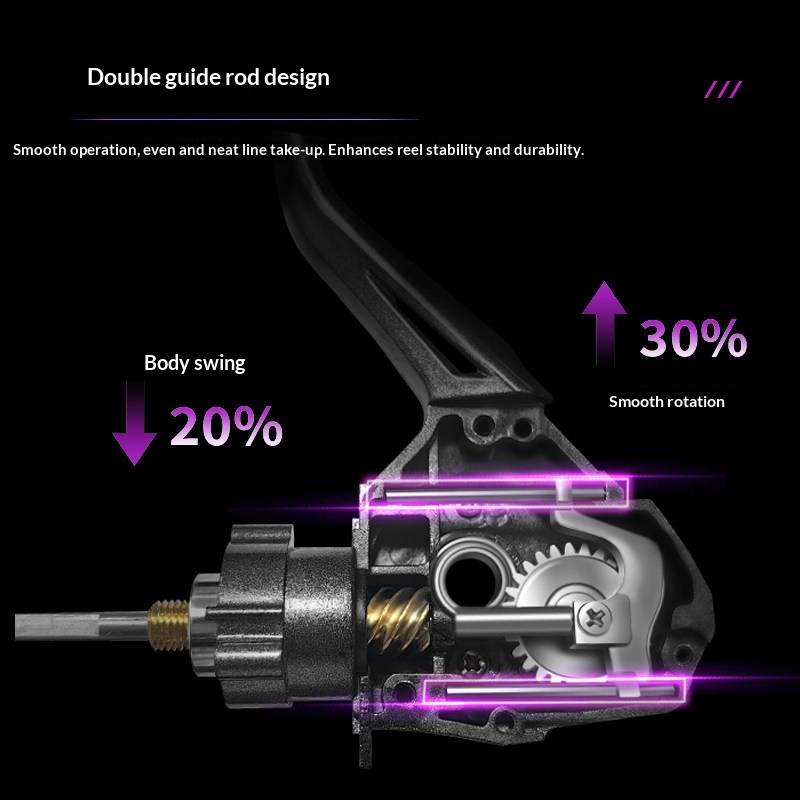Takuma Lingxi 150g Lightweight Spinning Reel 7+1 Ball Bearings Metal Shallow Spool Anti-Line Tangling For Saltwater Long Casting