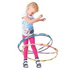 Hoopomania färgglad hula ring för små proffs barn Hula Hoop Däck Orange, Ø 70 cm, BKHH