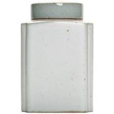 Japansk tekanna i stengods oförseglad tekanna keramisk gryta ugn retro retro pu'er svart te vitt te lagringstank - Vit