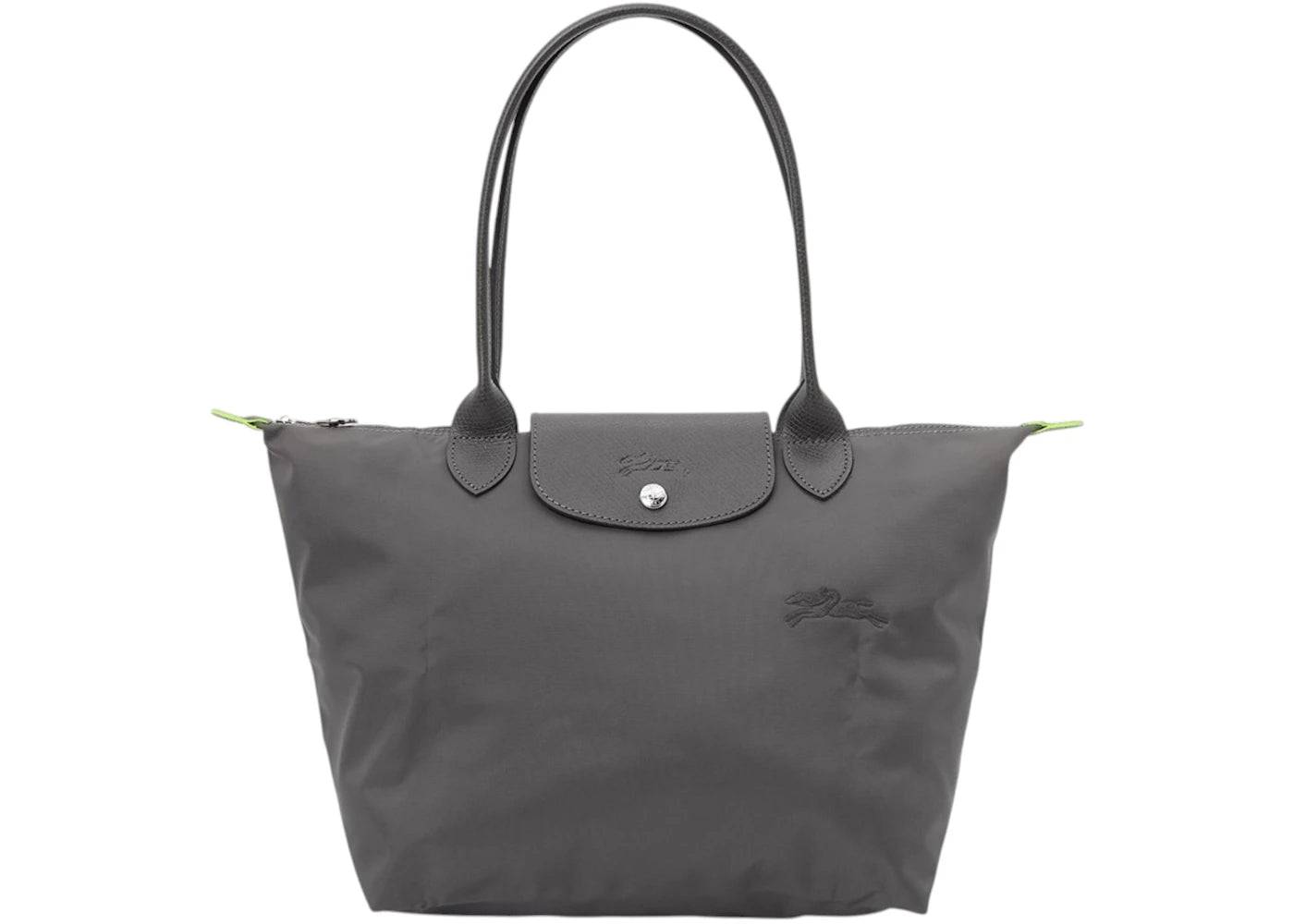 Longchamp Le Pliage Green M Shoulder Bag Charcoal - One Size (One Size)