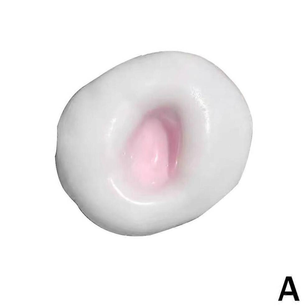 (Pink) Super soft ice skin decompression toy glutinous rice cake slow rebound toy