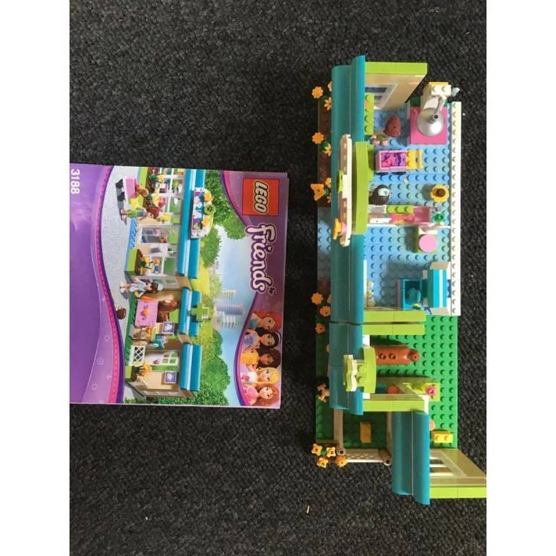 Lego Friends Dyrlæge klinik 3188 BRUGT Loppemarked.