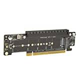 Pcie X16 Expansion Card, M.2 NVMe Controller Expansion Card, Pcie X16 to X8 X4 X4 Split Expansion Card, Stöd PCIE4.0 Nedåtkompatibel med 3.0