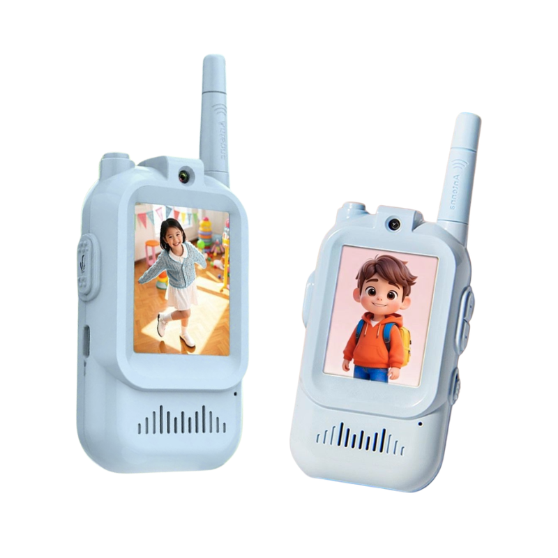 PRO Video Walkie Talkie til Børn - Blå