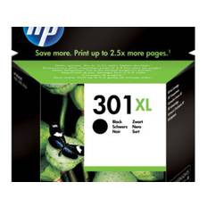 HP 301XL High Yield Black Original Ink Cartridge blækpatron 1 stk Højt (XL) udbytte