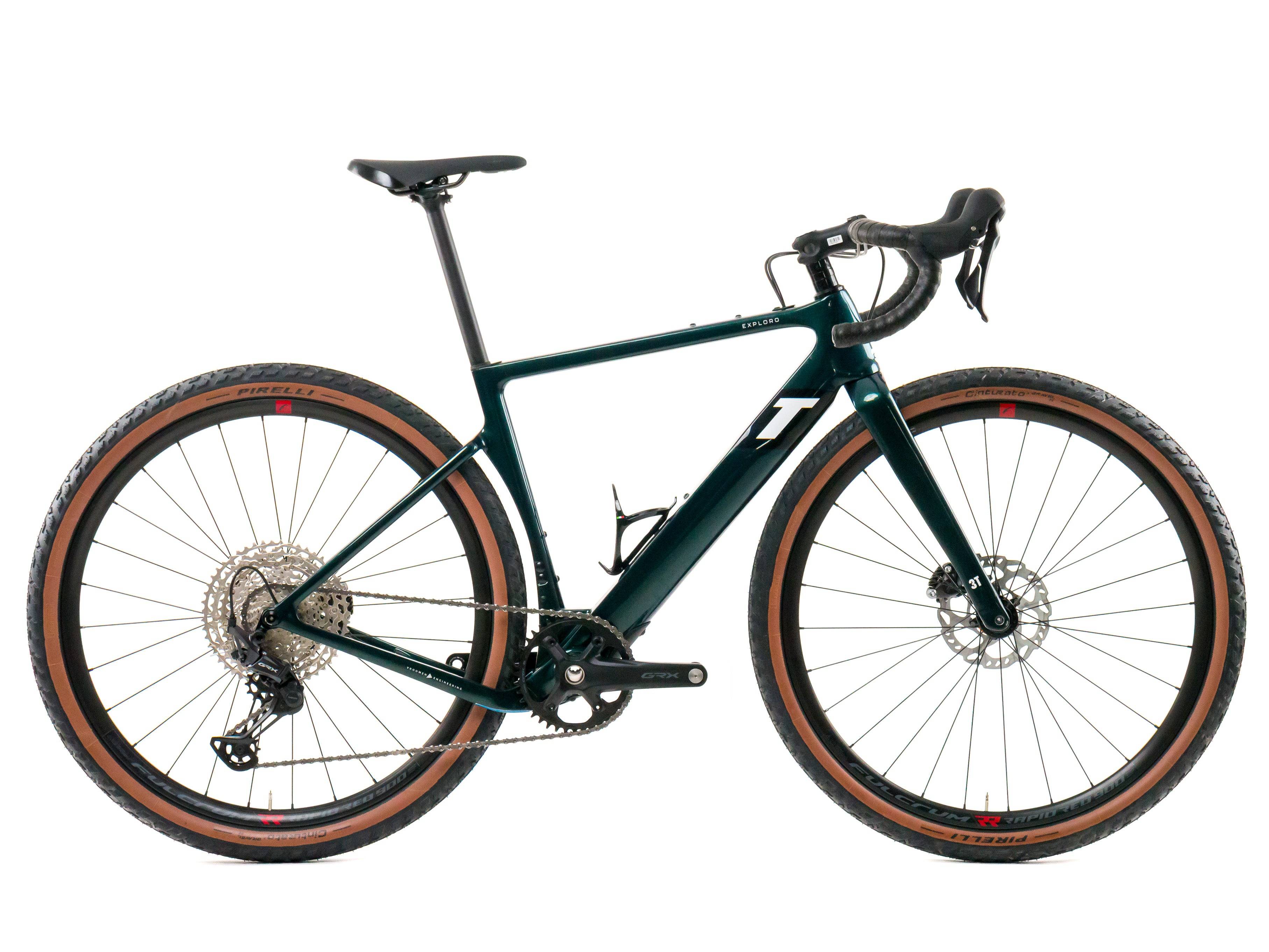 3T Exploro Ultra 2024 size 48 Shimano GRX 1x12sp - Bikeroom / 48 / Racing Green
