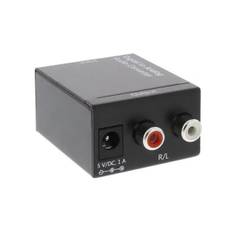 Digital til analog stereo konverter – inkl strømforsyning.