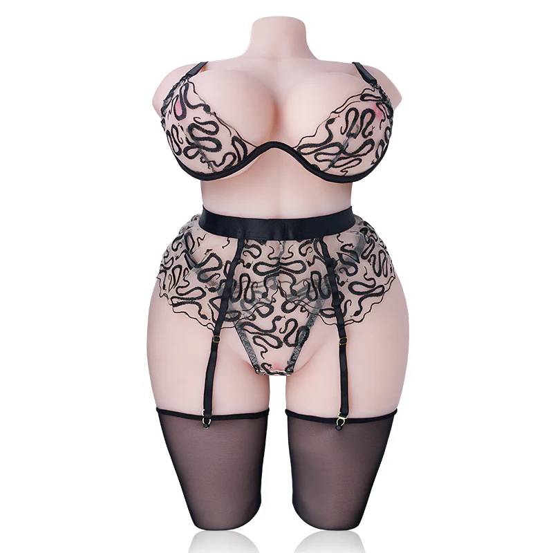 Tantaly Lola 29.5kg Voluptuous Sex Doll Torso with 32E Cup - naturlig
