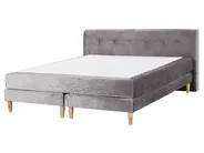 Sengetøj PARKROSE 200 x 200 cm Bomulds-satin Bordeaux