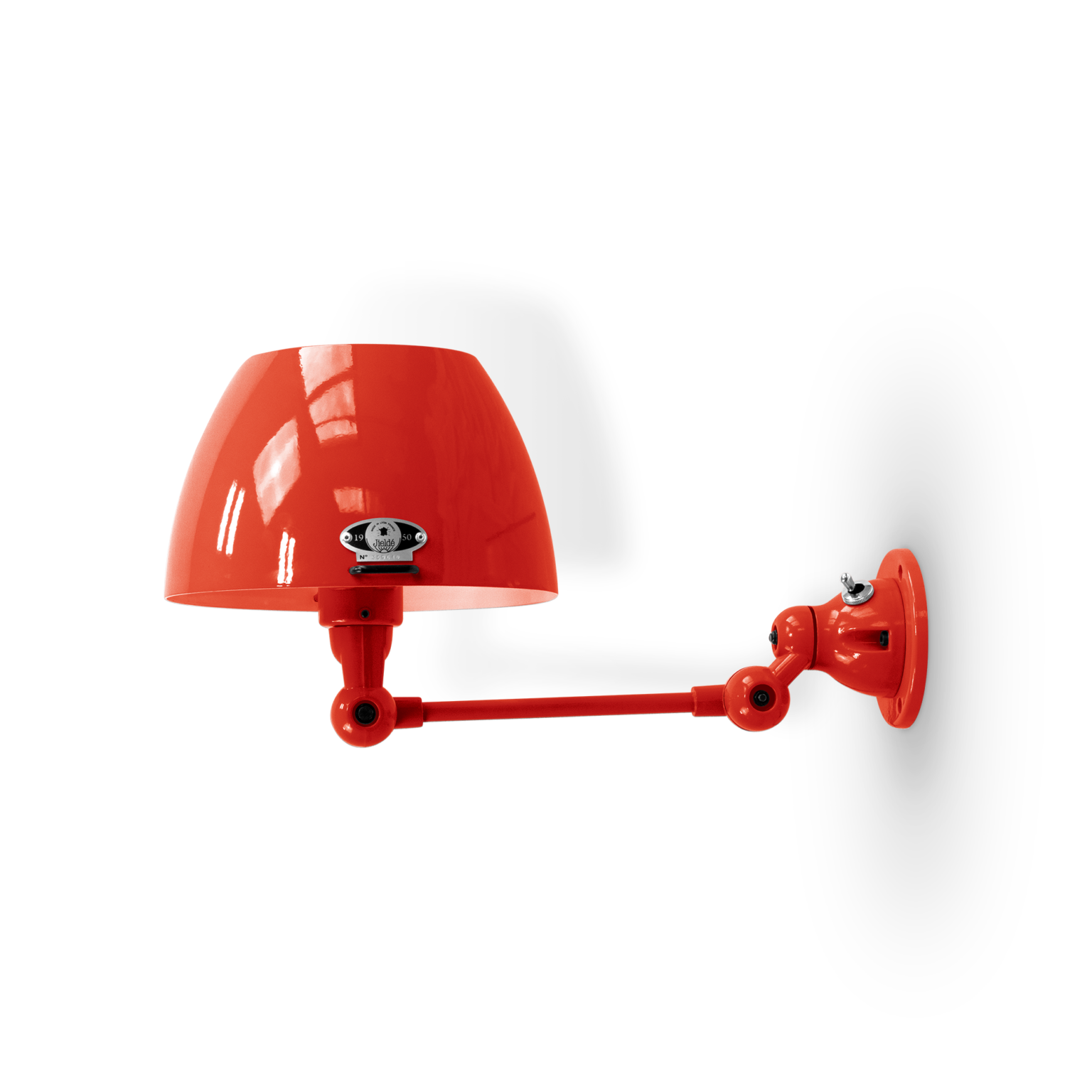 Aicler AIC701 væglampe fra Jieldé - Red / Blank