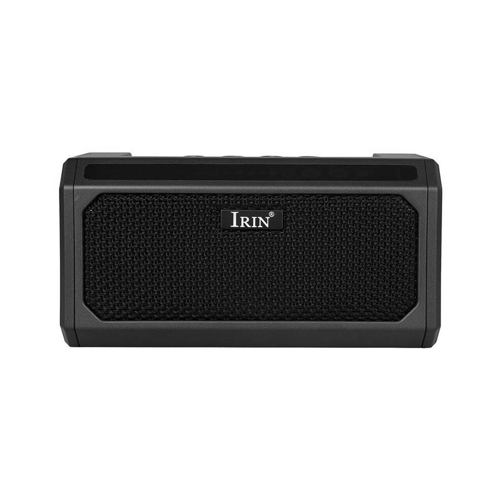 IRIN 10W Portable Electric Guitar Amp with OTG Recording Drum Rhythms 5 Effects Reverb+Delay for Practice Travel