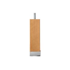 Hästens Fyrkant Med Aluminium Sängben 4-pack dimHeight: 23cm Bok - Stained Beech (dimHeight: 23cm)